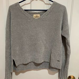 Grey Chenille Sweater